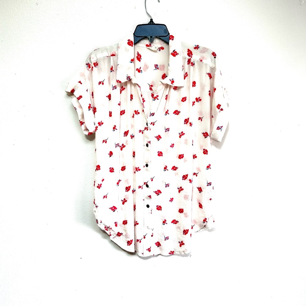 Caslon Floral Button-Up Shirt